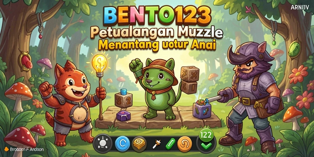 Tampilan gameplay BENTO123 yang menarik dan penuh warna.