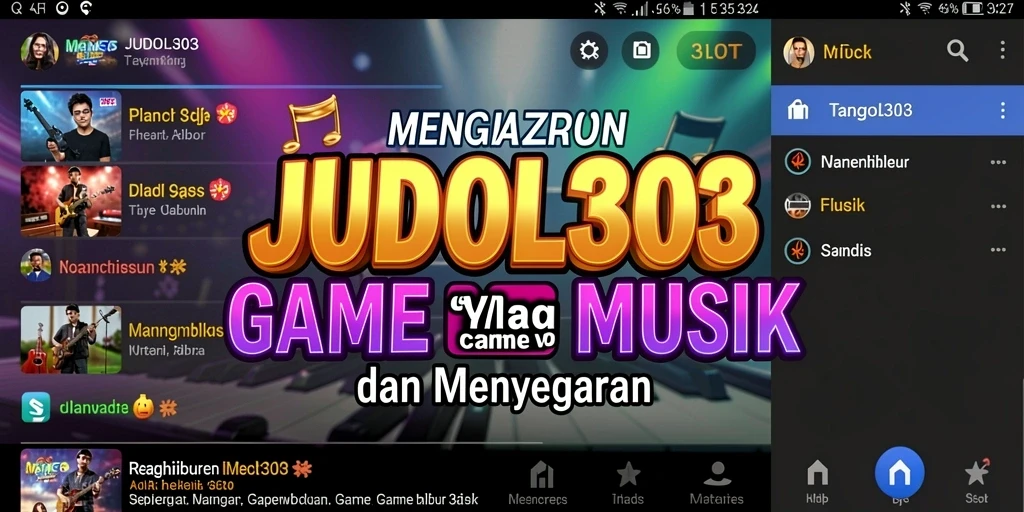 Tampilan antarmuka dan gameplay menakjubkan dari JUDOL303.