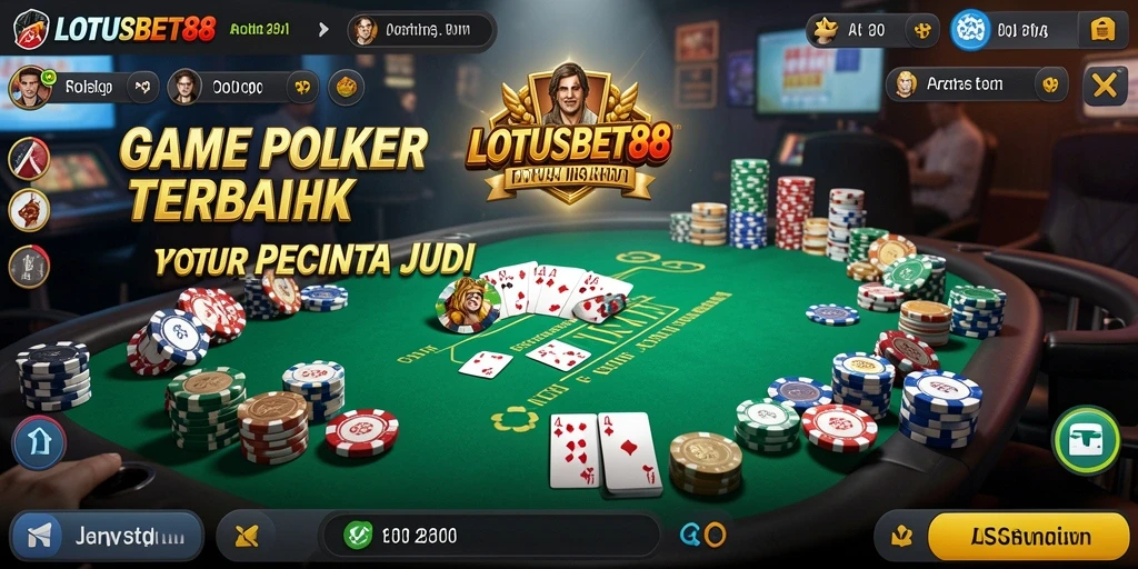 Tampilan gameplay LOTUSBET88 yang mengasyikkan dan interaktif.