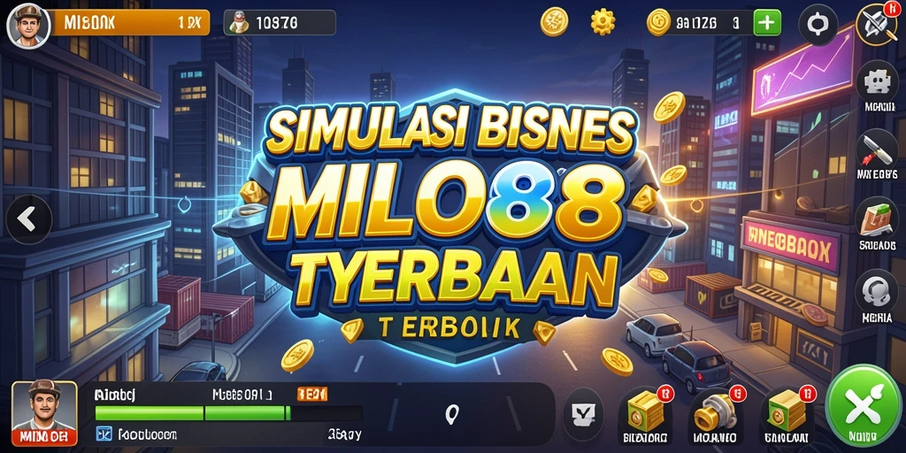 Tampilan menarik dari gameplay <strong>MILO88</strong> yang penuh dengan strategi bisnis.