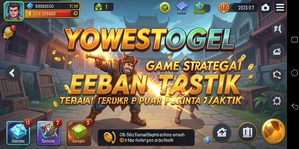 Tampilan gameplay YOWESTOGEL yang menampilkan strategis memikat.